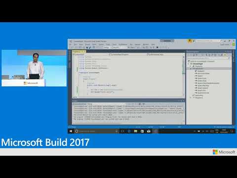 How a Blind Developer Uses Visual Studio (Microsoft Build 2017)