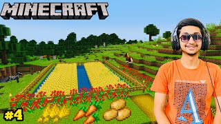 I STARTED FOOD FARMING | MINECRAFT GAMEPLAY #4