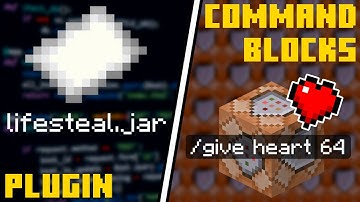 I recreated the LIFESTEAL SMP in VANILLA Minecraft