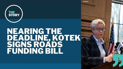 Kotek signs stopgap transportation bill; Republicans file petition to refer gas tax hike to voters