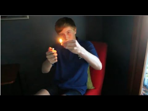 The power to hold a flame! Amazing Lighter Trick!