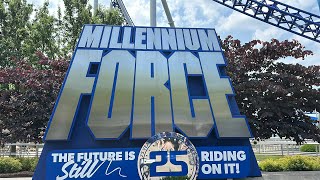 Millennium Force Offride || Cedar Point 2025