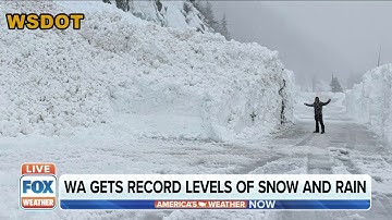 Leavenworth And Index, Washington Dig Out After Record Snow