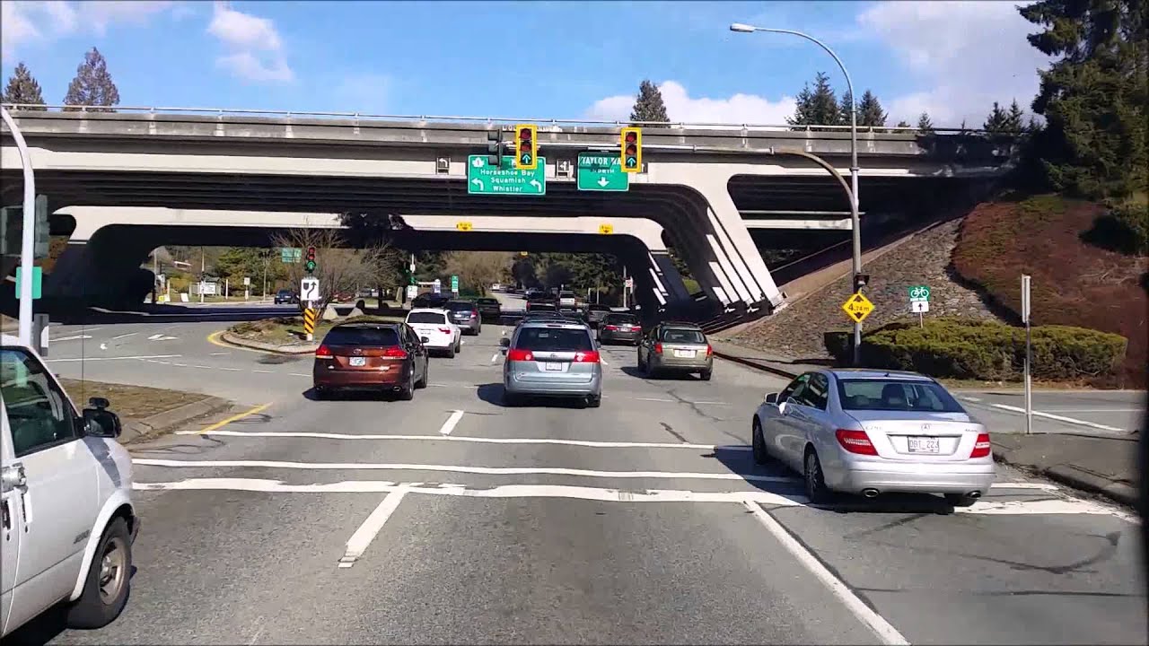 An Average Day For A Bus driver On The Vancouver Airport to Whistler