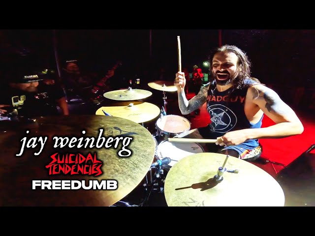 Jay Weinberg (Suicidal Tendencies) - Freedumb Live Drum Cam class=