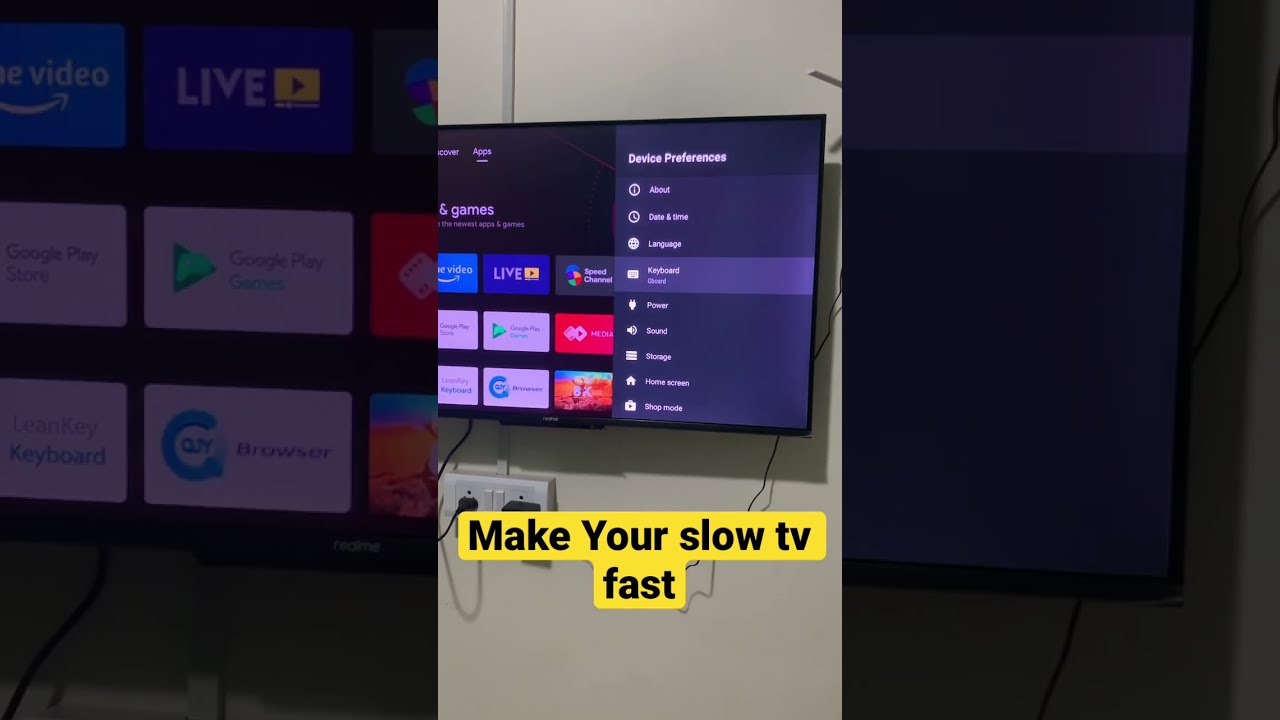 Make Your Smart TV Fast