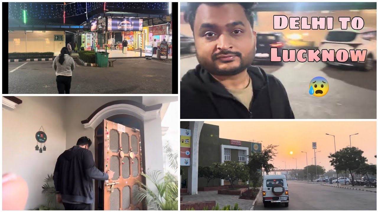 Delhi se Lucknow – road trip ya patience test? Aap hi decide karo! 