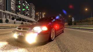 Blok3 X Bengü - Ağla Kalbim / Ben Bizi Farklı Sanmıştım Mix | Honda Civic 1.6i ES • Assetto Corsa Resimi