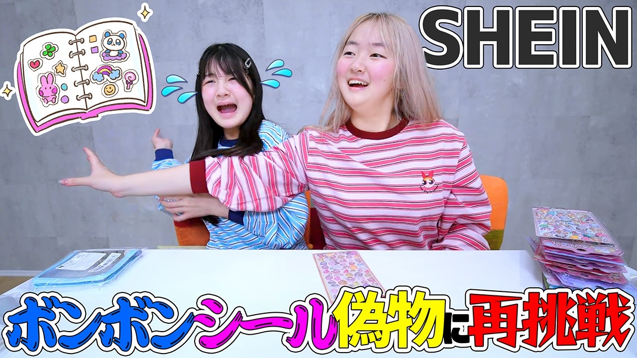 【リベンジ】今回はどうなる？またSHEINでボンボンドロップシールを買ってみた - はねまりチャンネル