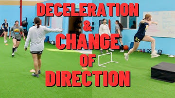 Advanced Change Of Direction Training For Athletes | Deceleration And Change Of Direction