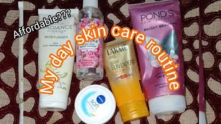My Day Skin Care Routine✨ | Desi &Budget Friendly Products | GlowingSkin screenshot 2