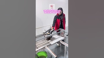 LÍp, mòi cắt thẳng bằng máy cắt gạch nước Xinkai z2s công suất 2800w