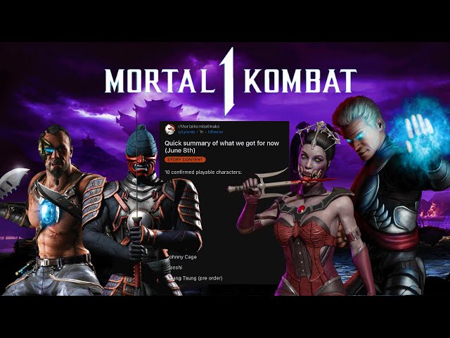 Mortal Kombat 12: Release Date, Story, Leaks, and Pre-Orders