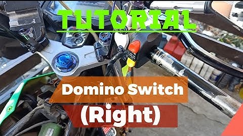 Domino switch (right) starter DIY installation and tutorial