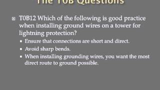Lesson 34 Technician Class Exam T0B Second Edition