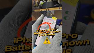 iPhone 11 Pro Battery Unknown Part Issue | Reel Video | Applon | Apple Service Centre Kochi | Shorts