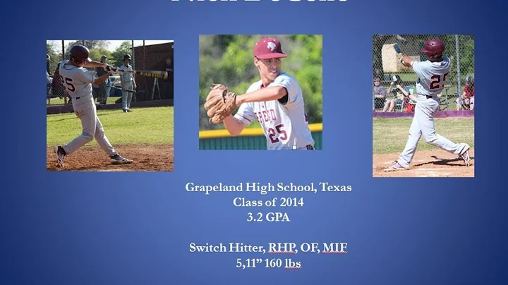 Nick DeCello '2014 - Baseball Recruiting Video