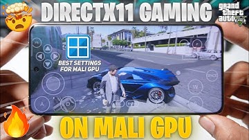 🤯Winlator Running GTA 5 on Mali GPU – No Glitches! | Winlator 10.1 Best Settings 🎮