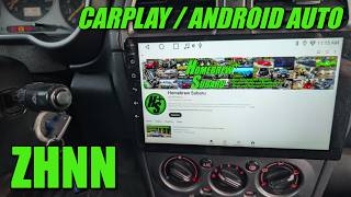 ZHNN Car Stereo 9 Inch Touchscreen Carplay Android Auto Subaru - Unboxing / Review