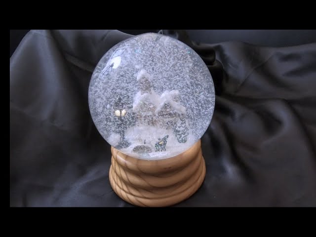 Ep. 11 - London - Solid Base Snow Globe Repair - Tilted figurine - Water  change 