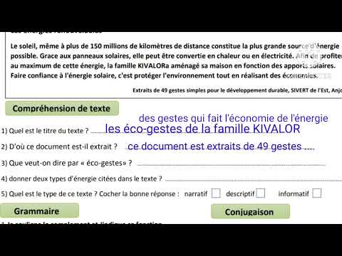 6AEP évaluation N3 deuxième semestre السادس إبتدائي الفرض الثالث الدورة التانية اللغة الفرنسية