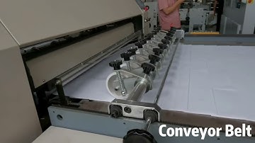 HQJ 1100 A4 Paper Cutting Machine With Wrapping