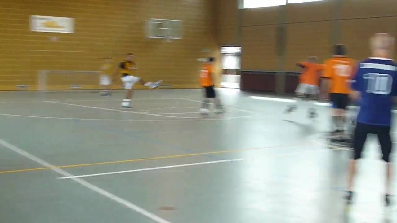 RollerSoccer All star game 2009 thunder shot