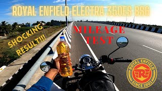 ROYAL ENFIELD ELECTRA 350ES BS6 | Mileage Test | Shocking Result | Mileage Tips | Tamil Vlog
