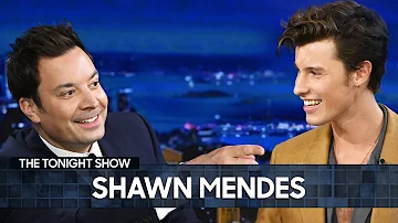 Shawn Mendes Swaps Places to Interview Jimmy | The Tonight Show Starring Jimmy Fallon