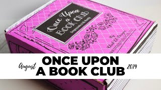 Once Upon a Book Club Review August 2019: Book Subscription Box