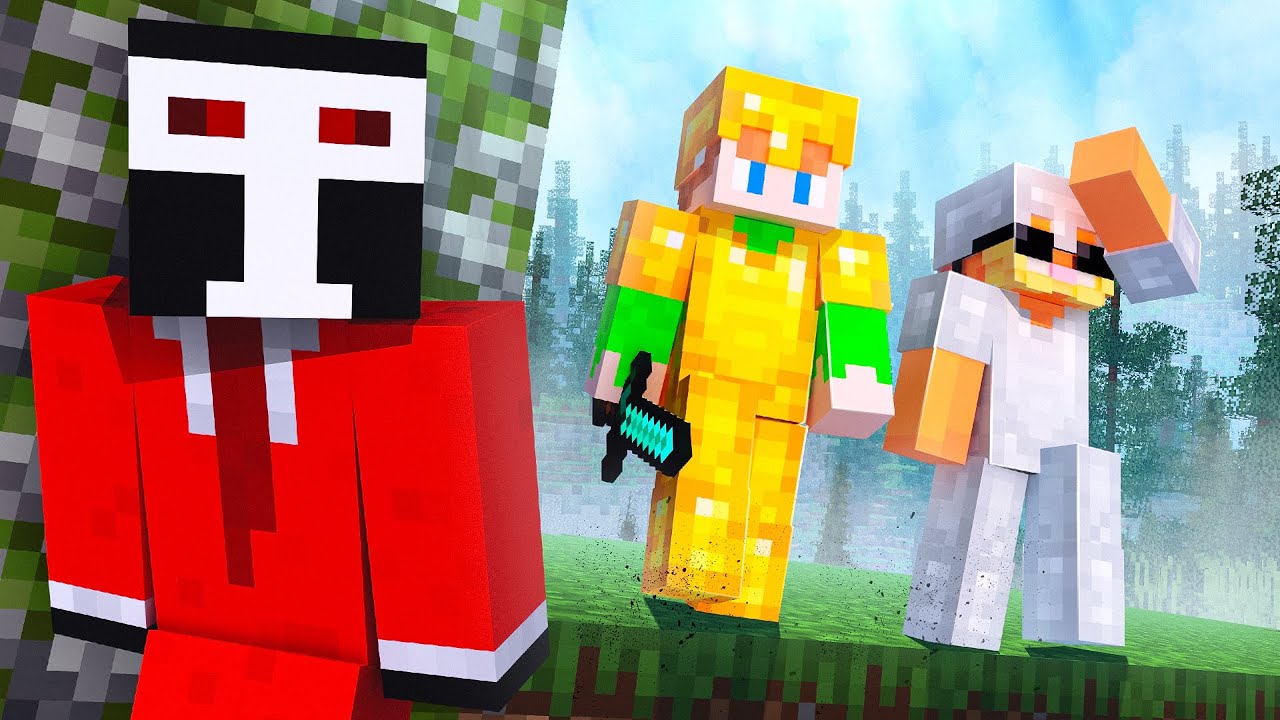 Speedrunner vs 2 PRO Minecraft-pelaajaa!