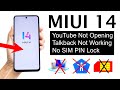 MIUI 14 FRP Unlock (YouTube Not Opening/No Talkback)🚀(No Need PC) - NEW 2023