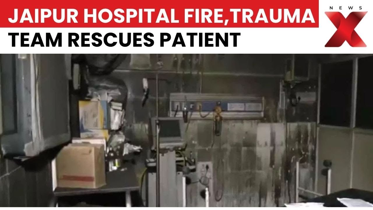 Jaipur Fire Tragedy: Trauma In-Charge Explains SMS Hospital Fire, Patient Rescue Efforts Jaipur