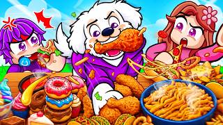 Download lagu I Became a DOG in Roblox Mukbang Game...