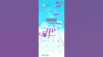 Roof Rails - All Levels Gameplay Android,IOS (Levels 5)