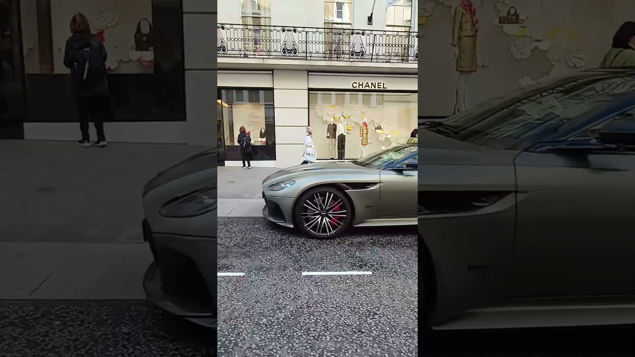 ASTON MARTIN SUPERCAR IN LONDON | #supercarsinlondon #astonmartin #londoners #cartok #luxury