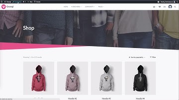 Gwangi Theme — WooCommerce basic setup