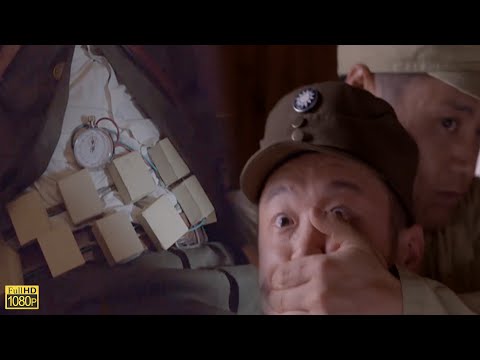 【抗日電影】日軍偽裝身份進入軍火碼頭，在船上安裝炸彈，但計劃卻落空了 抗日 | Kung Fu