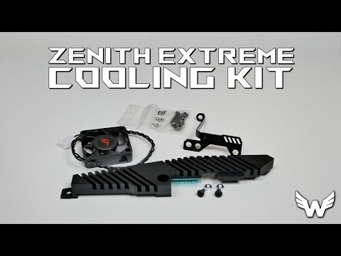 ASUS ROG Zenith Extreme Cooling Kit Installation