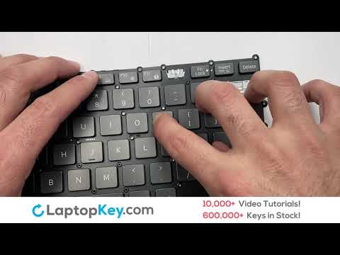 Replace Keyboard Key Samsung Notebook 9 Pro NP940X3M  Fix Laptop Installation Repair