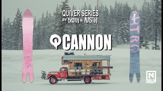 Nitro ナイトロ　クイバー　キャノン Quiver Cannon 173cm NITRO ナイトロ スノーボード 板 メンズ Quiver CANNON ムラサキ
