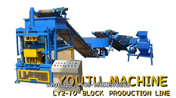 LY2- 10 interlocking block moulding machine prices