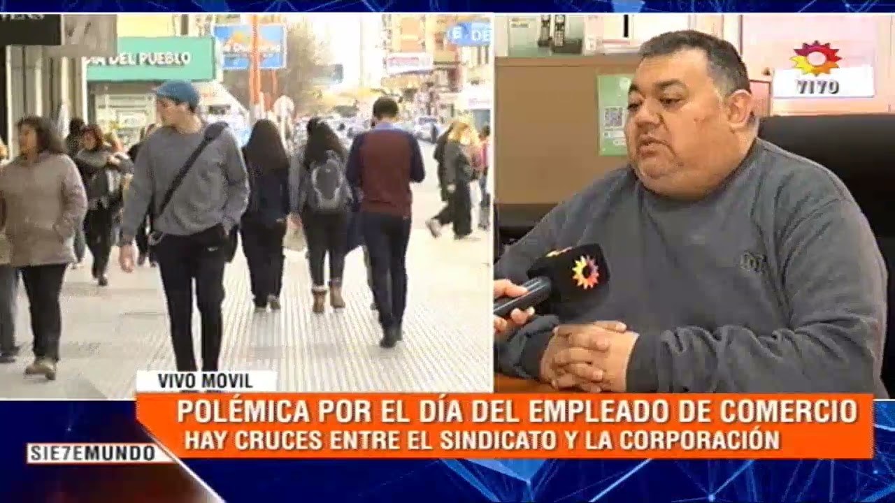 La disputa: “La ley es clarita, el 26 de septiembre es descanso para el empleado de comercio”