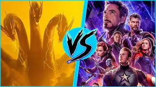 The Avengers VS King Ghidorah | BATTLE ARENA | MCU | Godzilla vs Kong