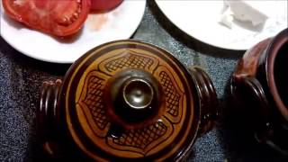 Feta Cheese Baked In Ceramic Pots Sirene Po Shopski