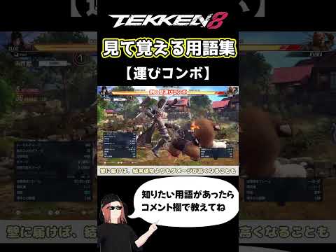 【鉄拳8】見て覚える用語集【運びコンボ】
