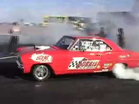 Diana Mite races Tony Fuller, (Hot Rod Fullers bro...