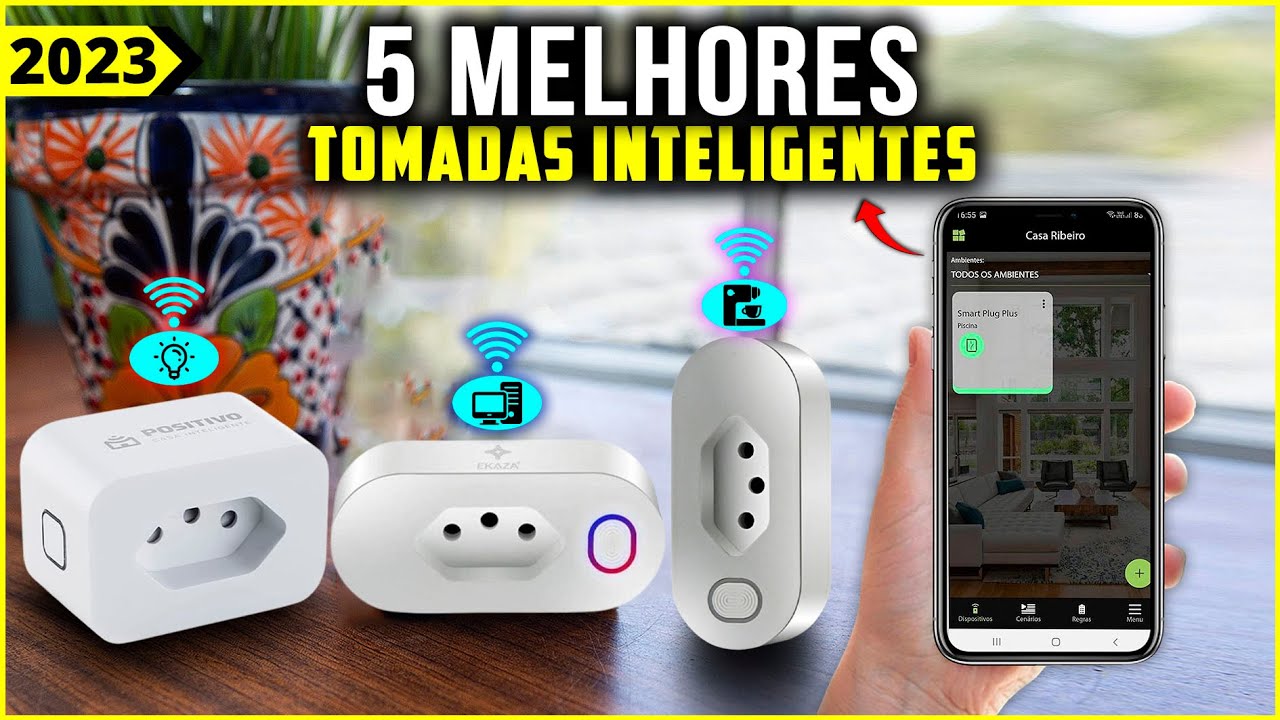 As 5 Melhores Tomada Inteligente Em 2024! // Tem Barata, Wifi, Alexa e  Outras 