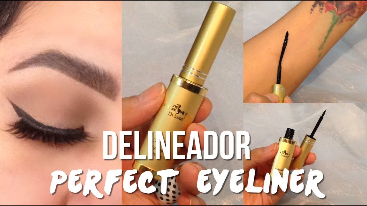 Ponemos a prueba Delineador Perfect Eyeliner Waterproof de Italia Deluxe YouTube