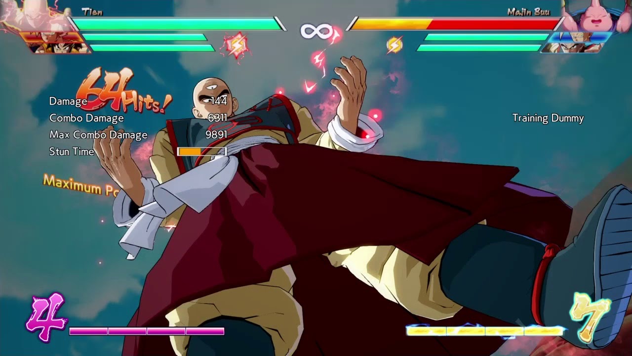 Tien Tod concept 3 bars start lv1 spark
